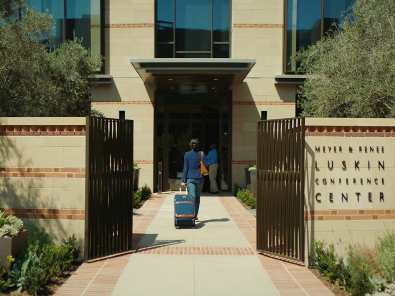 Luskin Conference Center Entrance