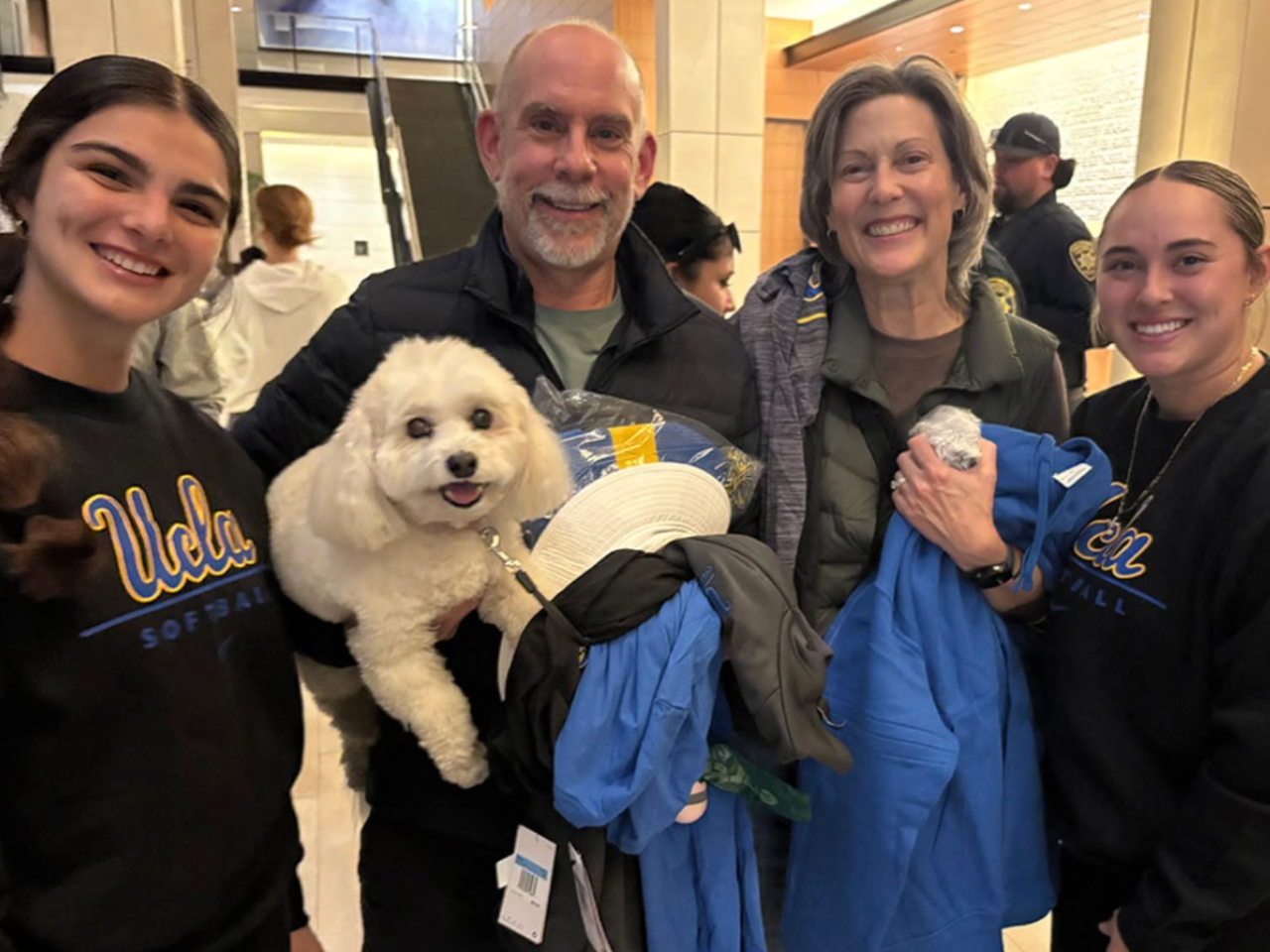 Community service at Luskin Conference Center