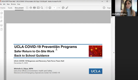Updates made to campus COVID-19 prevention program