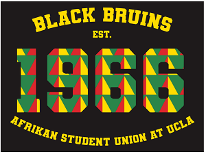 Sample graphic: Afrikan Student Union at UCLA