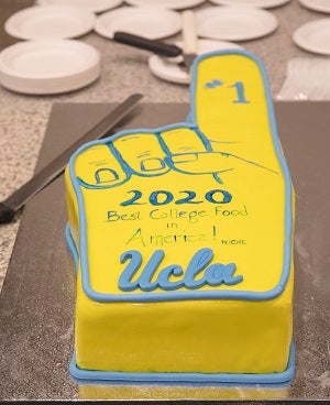 Celebrating UCLA Dining’s newest national ranking with a tasty treat.