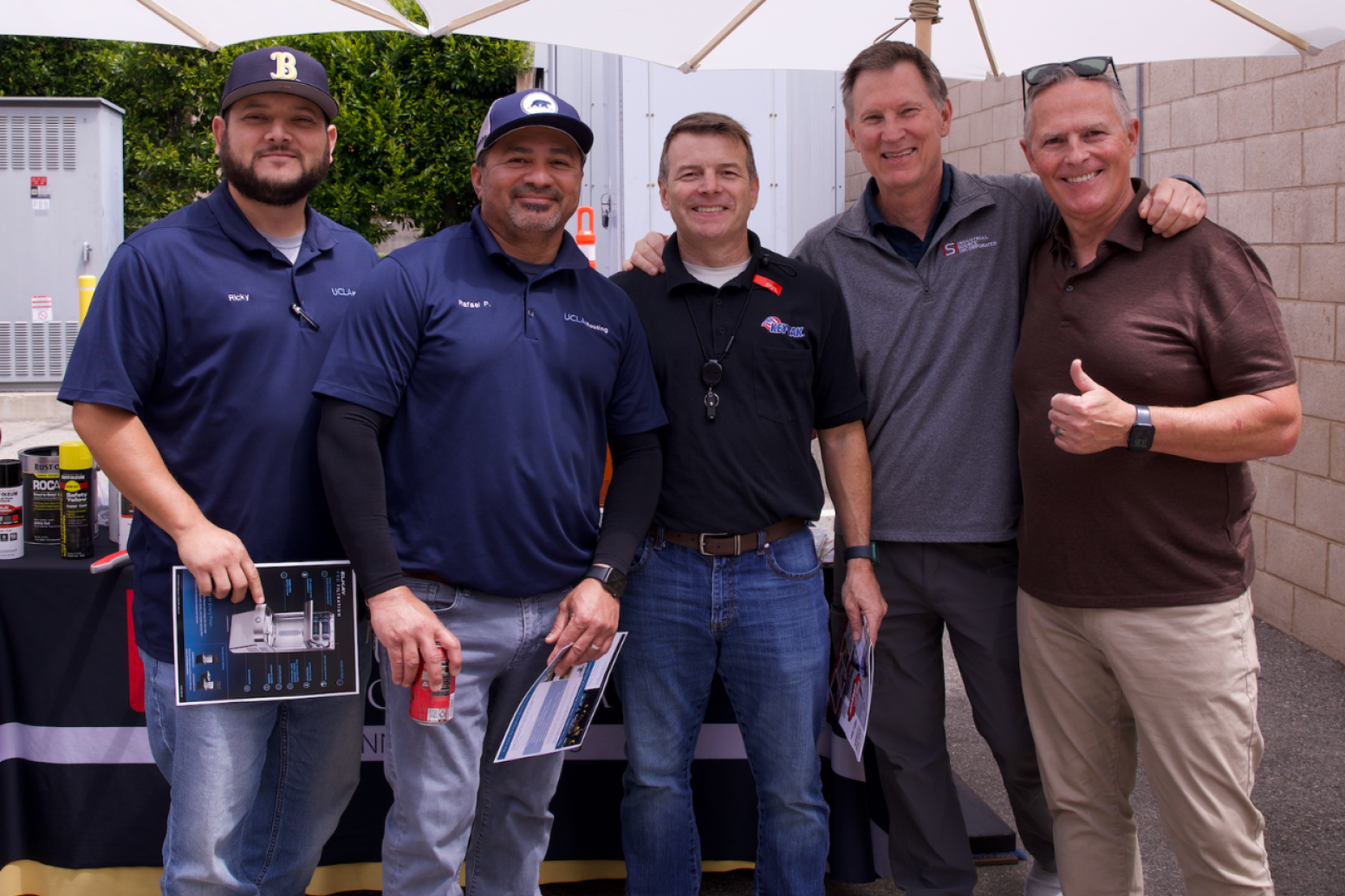 Group at Campus Safety Week