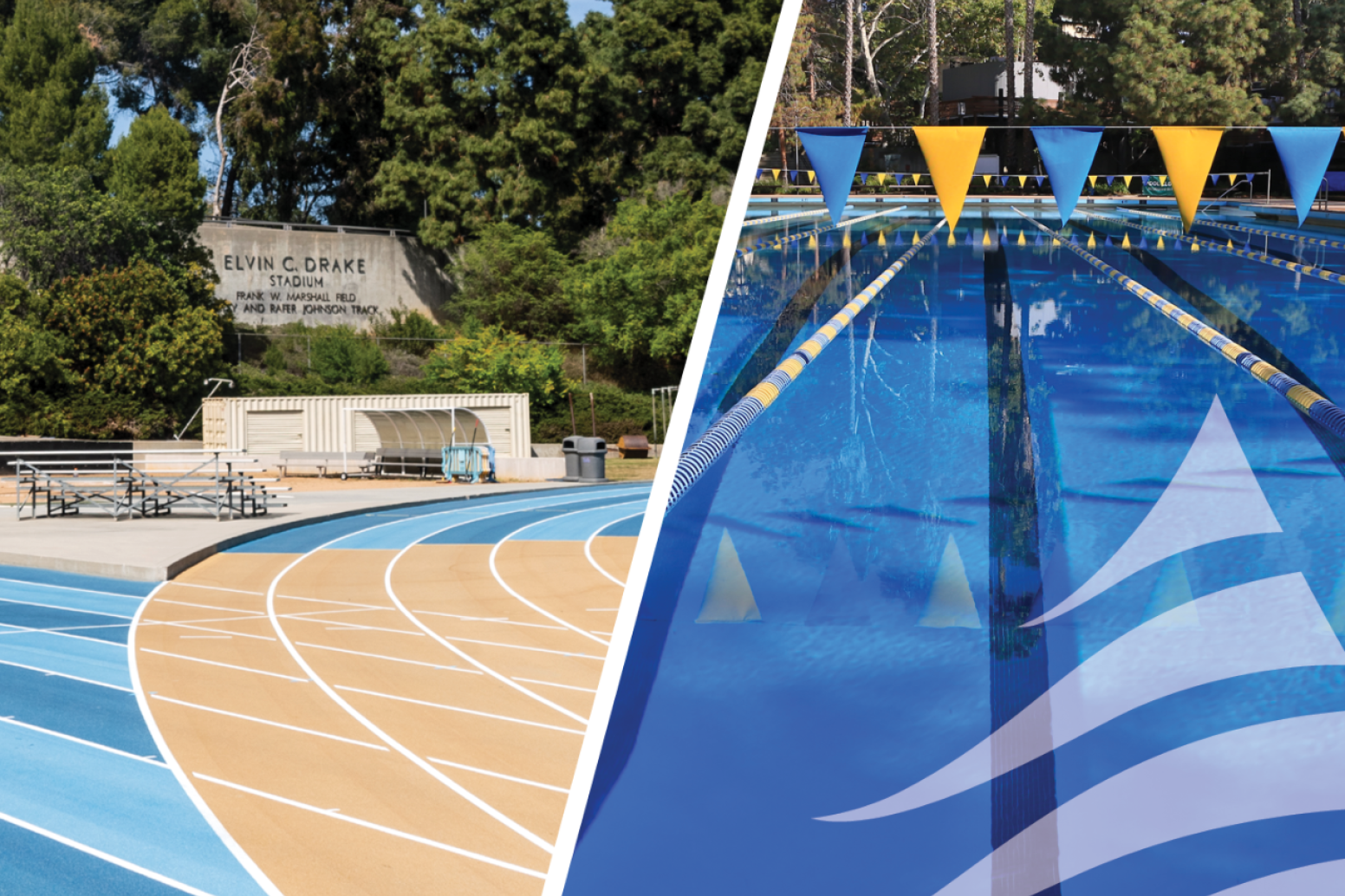 UCLA Recreation track and pool