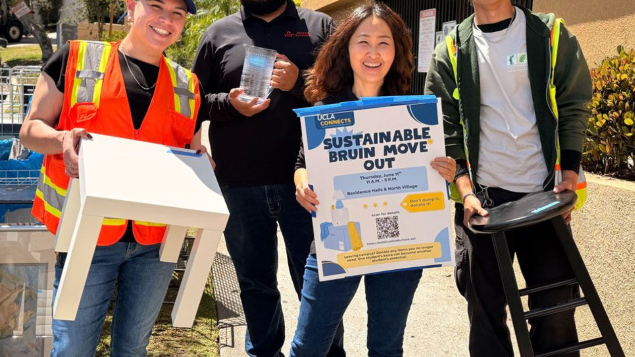 Sustainable Bruin move out