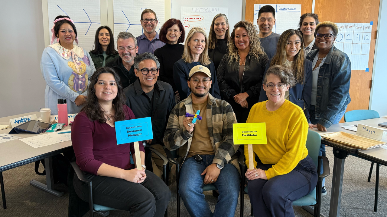 AMC team participating in the Lean scene