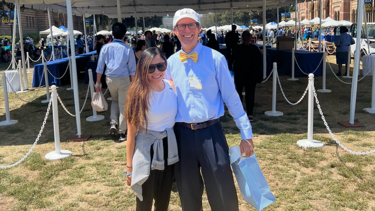MIchelle Sityar and Michael Beck