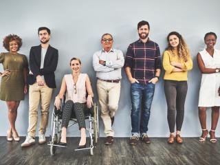 A group of individuals of all abilities