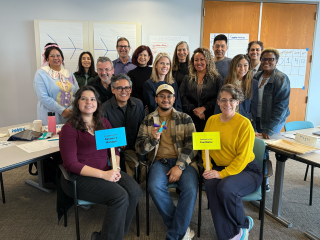 AMC team participating in the Lean scene