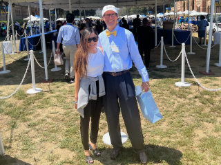 MIchelle Sityar and Michael Beck