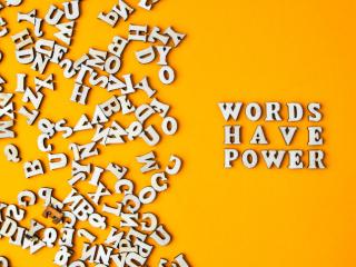 An illustration - words have power