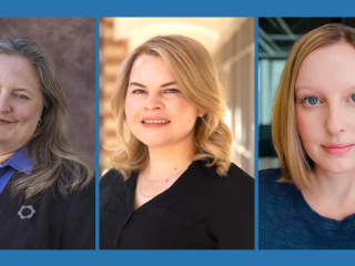 Bonny Bentzin, Raquel Lopez and Emily Tunteri